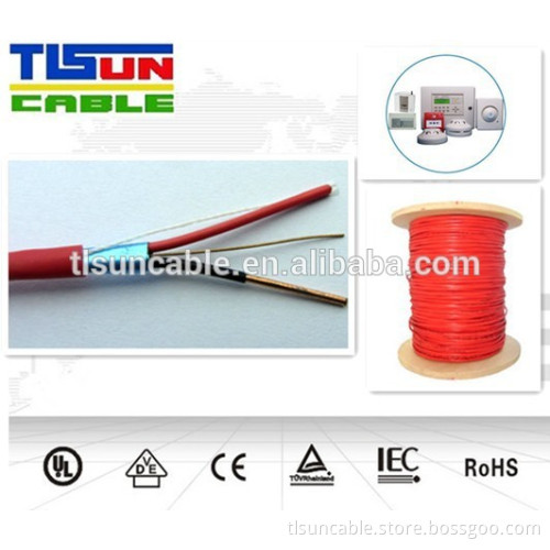 Construction 2*18AWG shielded Fire Alarm control cable